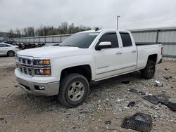 Salvage cars for sale from Copart Lawrenceburg, KY: 2015 Chevrolet Silverado K1500 LTZ