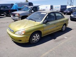 KIA Rio salvage cars for sale: 2001 KIA Rio