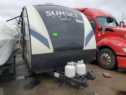Salvage Trucks with No Bids Yet For Sale at auction: 2018 Keystone Sunset TRL