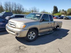 Salvage cars for sale from Copart Portland, OR: 2005 Toyota Tundra Access Cab SR5