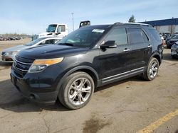 Ford Explorer salvage cars for sale: 2014 Ford Explorer Limited