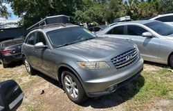 Vehiculos salvage en venta de Copart Apopka, FL: 2005 Infiniti FX35