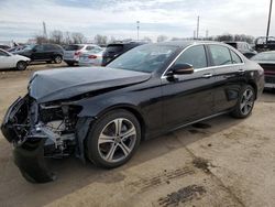 Salvage cars for sale at Woodhaven, MI auction: 2018 Mercedes-Benz E 300 4matic