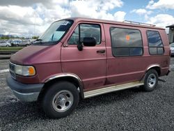 Salvage cars for sale at auction: 1995 Dodge RAM Van B2500