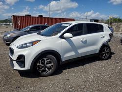 Salvage cars for sale at Homestead, FL auction: 2020 KIA Sportage LX