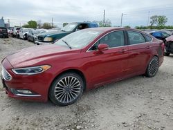 Vehiculos salvage en venta de Copart Des Moines, IA: 2017 Ford Fusion SE