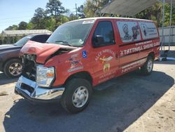 Salvage cars for sale from Copart Savannah, GA: 2012 Ford Econoline E350 Super Duty Wagon