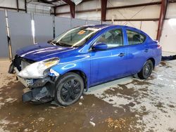 Salvage cars for sale from Copart West Warren, MA: 2017 Nissan Versa S