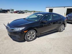 Salvage cars for sale from Copart Kansas City, KS: 2018 Honda Civic LX