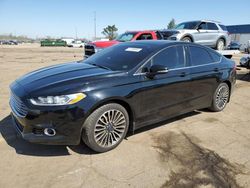 2016 Ford Fusion SE en venta en Woodhaven, MI