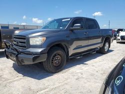 Salvage cars for sale from Copart Haslet, TX: 2011 Toyota Tundra Crewmax SR5