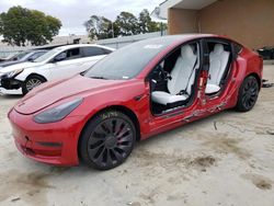 Tesla salvage cars for sale: 2023 Tesla Model 3