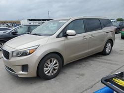 KIA Sedona LX Vehiculos salvage en venta: 2016 KIA Sedona LX