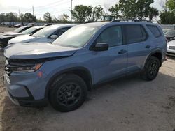 Salvage cars for sale from Copart Riverview, FL: 2024 Honda Pilot Trailsport