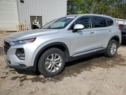 Salvage cars for sale at Austell, GA auction: 2019 Hyundai Santa FE SE