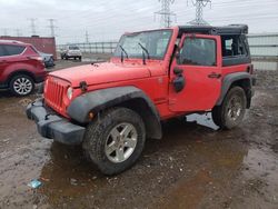 Jeep Wrangler Sport salvage cars for sale: 2013 Jeep Wrangler Sport