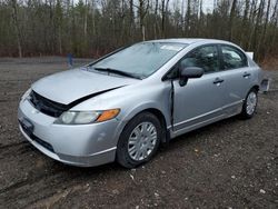 Vehiculos salvage en venta de Copart Bowmanville, ON: 2006 Honda Civic DX VP