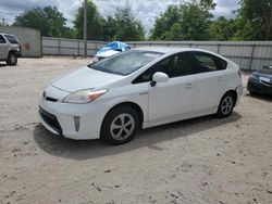 Salvage cars for sale from Copart Midway, FL: 2013 Toyota Prius