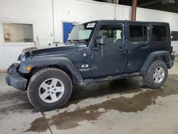 Salvage cars for sale at Blaine, MN auction: 2008 Jeep Wrangler Unlimited X