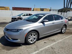 Chrysler 200 salvage cars for sale: 2016 Chrysler 200 Limited