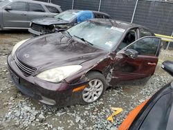 Lexus es 300 salvage cars for sale: 2002 Lexus ES 300