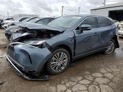 Salvage cars for sale at Dyer, IN auction: 2021 Toyota Venza LE