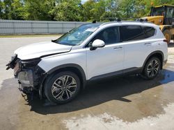 Salvage cars for sale at Savannah, GA auction: 2020 Hyundai Santa FE Limited