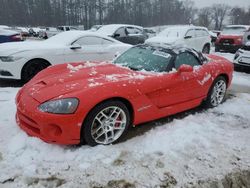 Salvage cars for sale at North Billerica, MA auction: 2006 Dodge Viper SRT-10