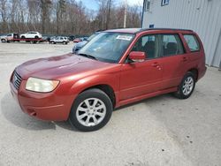 Salvage cars for sale at Candia, NH auction: 2007 Subaru Forester 2.5X Premium