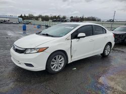 Honda Civic EXL salvage cars for sale: 2012 Honda Civic EXL