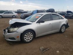 Salvage cars for sale at Brighton, CO auction: 2011 Chevrolet Cruze LS