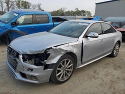 Salvage cars for sale at Spartanburg, SC auction: 2015 Audi A4 Premium Plus