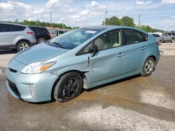 Salvage cars for sale at Montgomery, AL auction: 2015 Toyota Prius