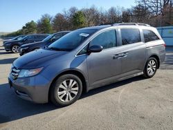 Salvage cars for sale at Brookhaven, NY auction: 2014 Honda Odyssey EXL