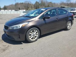 Salvage cars for sale from Copart Assonet, MA: 2017 KIA Forte LX
