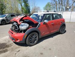 Salvage cars for sale at Portland, OR auction: 2013 Mini Cooper S Countryman