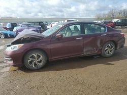 Vehiculos salvage en venta de Copart Davison, MI: 2016 Honda Accord LX