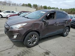 Salvage cars for sale at Exeter, RI auction: 2014 Hyundai Tucson GLS