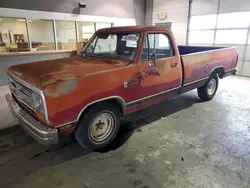 Salvage cars for sale from Copart Sandston, VA: 1986 Dodge D-SERIES D150