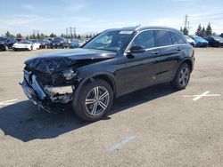 Salvage cars for sale at Rancho Cucamonga, CA auction: 2021 Mercedes-Benz GLC 300