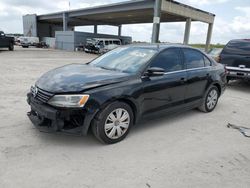 Salvage cars for sale at West Palm Beach, FL auction: 2013 Volkswagen Jetta SE