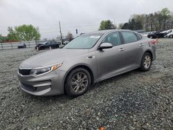 Salvage cars for sale from Copart Mebane, NC: 2018 KIA Optima LX