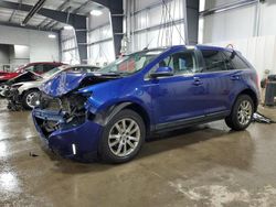 Salvage cars for sale from Copart Ham Lake, MN: 2013 Ford Edge Limited