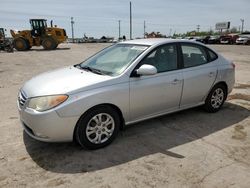 Salvage cars for sale from Copart Oklahoma City, OK: 2010 Hyundai Elantra Blue