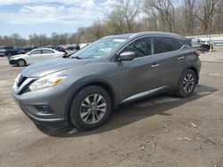 Salvage cars for sale from Copart Ellwood City, PA: 2016 Nissan Murano S