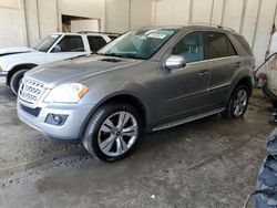 Mercedes-Benz ML 350 4matic salvage cars for sale: 2010 Mercedes-Benz ML 350 4matic