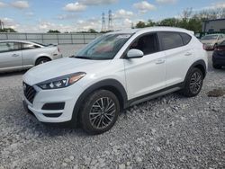 Salvage cars for sale at Barberton, OH auction: 2019 Hyundai Tucson Limited