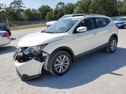 Salvage cars for sale from Copart Fort Pierce, FL: 2017 Nissan Rogue Sport S