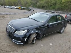 Vehiculos salvage en venta de Copart Marlboro, NY: 2014 Mercedes-Benz C 300 4matic