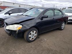 Salvage cars for sale from Copart New Britain, CT: 2008 Toyota Corolla CE